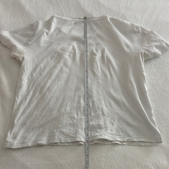 Polo Ralph Lauren Men's Off-White Short Sleeve Tee - Picture 3 of 3